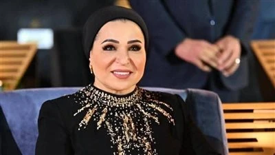 انتصار السيسي تهنئ الشعب المصري بالعام الميلادي الجديد