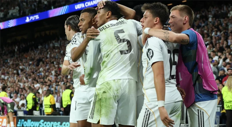 ريال مدريد ينفجر في الأبطال.. 6-1 وموناكو تحت القصف