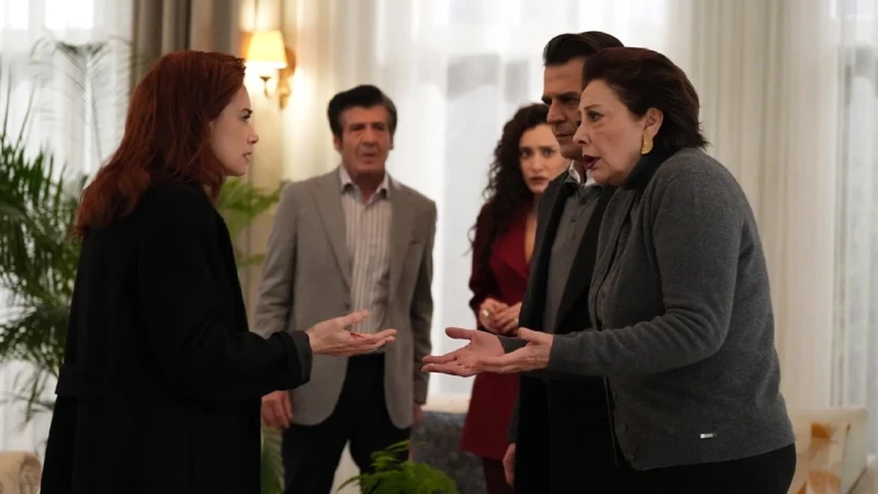 مسلسل الحسد الحلقة 19.. محاولة اغتيال جمال باشازاده في عيد ميلاده وصدمة سنيحة