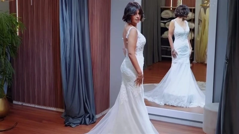 منة فضالي تكشف لـ"افاق عربية" أسباب ارتدائها فستان زفاف