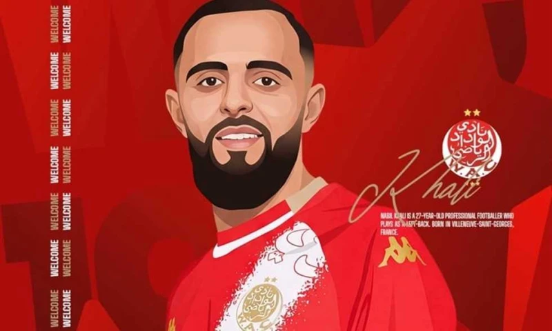 رسمياً.. الفرنسي نبيل خالي إلى الوداد المغربي