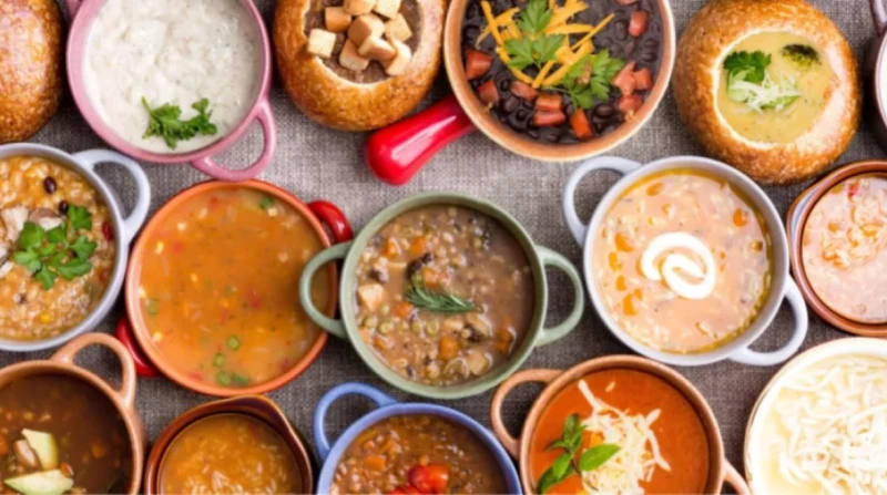 شوربة الخضار في المقدمة، ماذا يأكل المصاب بنزلة البرد؟