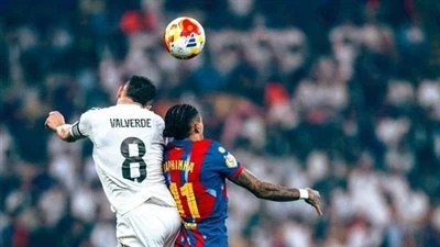 ريال مدريد.. التعادل الإيجابي (2/2) يحسم الشوط الأول من قمة برشلونة وريال مدريد في نهائي كأس السوبر الإسباني