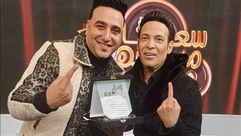 المطرب رامي الأمير ضيف "سعد مولعها نار".. الليلة