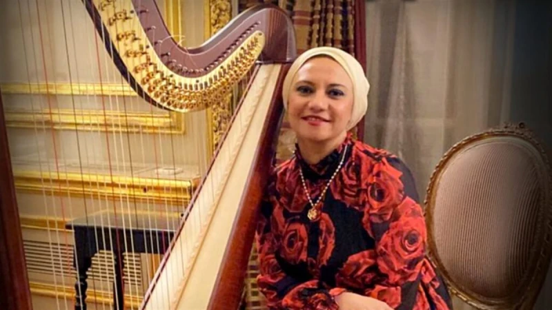 عازفة الهارب أميرة حامد تحكي العديد من الأسرار والتفاصيل المشوقة