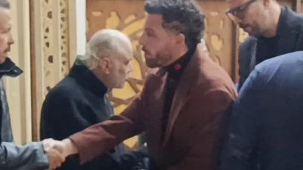 يعزي نضال الشافعي.. أول ظهور لمحمود حجازي بعد أزمته مع زوجته