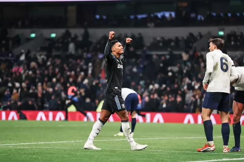 أستون فيلا يطرد توتنهام خارج كأس الاتحاد الإنجليزي