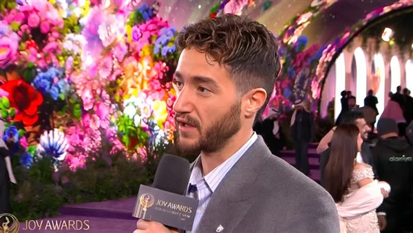 أحمد مالك في حفل Joy Awards: مبسوط بنجاح فيلمي 6 أيام جماهيريا و2025 كانت وش السعد عليا