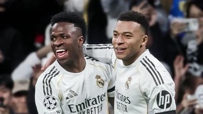 فينيسيوس جونيور وكيليان مبابي يقودان ريال مدريد لاكتساح موناكو (1/6) في دوري أبطال أوروبا