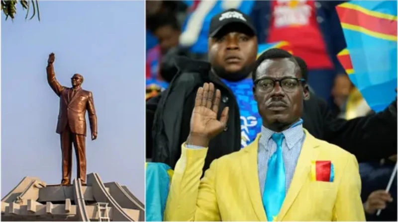 "وقف بشموخ لدعم فريقه"، من هو لومومبا صاحب الشخصية الأشهر بـ"أمم أفريقيا"