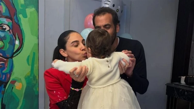 في أجواء عائلية.. سلمى أبو ضيف تحتفل بعيد ميلاد ابنتها «صوفيا»