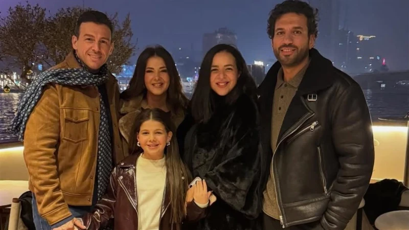 دنيا سمير غانم تشارك جمهورها لقطات من احتفال عيد ميلادها على النيل