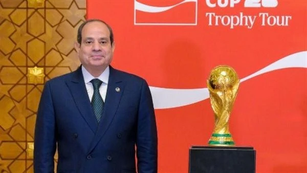 السيسي يستقبل وفد "فيفا" ضمن الجولة الترويجية لكأس العالم ويصرح: نأمل أن تستضيف مصر البطولة مستقبلا
