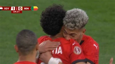 منتصف الشوط الثاني: قذيفة مروان عطية تهدي منتخب مصر التقدم على بنين في ثمن نهائي كأس أمم أفريقيا