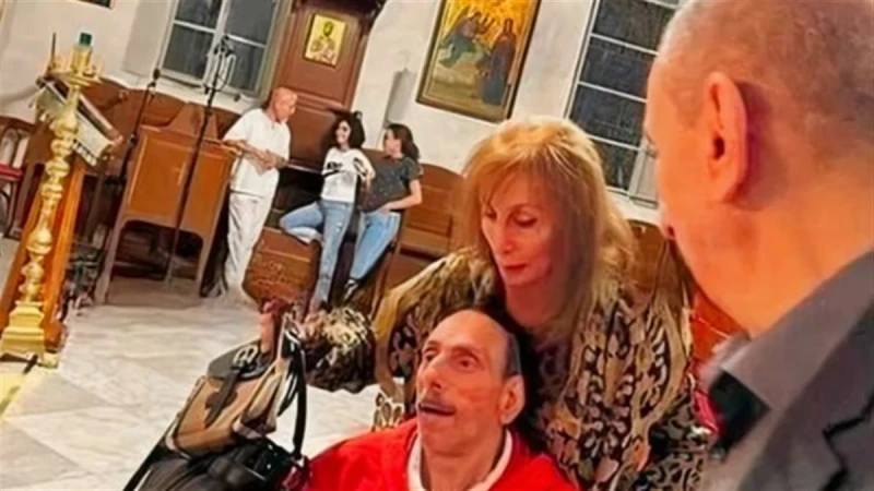 ابني الحبيب.. فيروز تودع نجلها الأصغر بإكليل من الورد