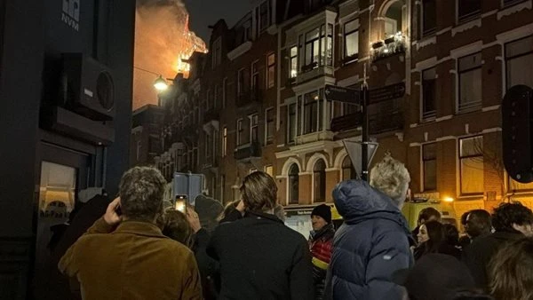 سبب حريق كنيسة أمستردام والشهود يكشفون تفاصيل ما حدث باحتفالات رأس السنة