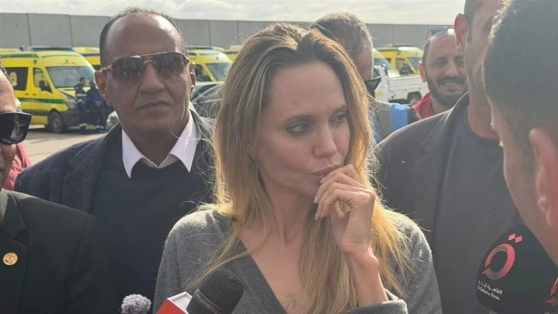 من هوليوود لساحات النزوح.."أنجيلينا" صوت إنساني لا يغيب عن قضايا اللاجئين وغزة