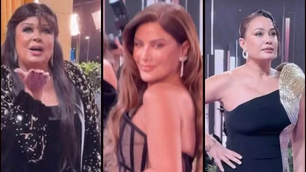 فيفى عبده وهند صبرى وصبا مبارك .. نجوم الفن فى حفل توزيع الجوائز joy awards 2026