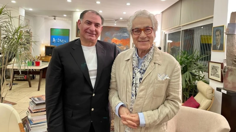 "قيمة استثنائية"، محمد فودة يهنئ فاروق حسني بعيد ميلاده