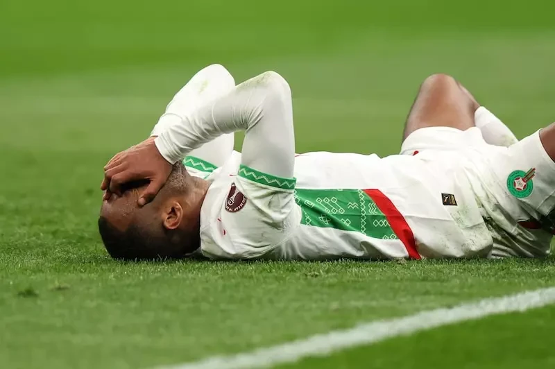 شاهد.. فرصة أيوب الكعبي المُهدرة أمام السنغال