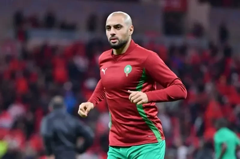 “سفيان أمرابط” برا قمة المغرب ضد الكاميرون