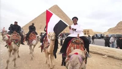 بين الأهرامات والمتحف والكشري.. البلوجر سبيد يبهر العالم بزيارته لـ مصر