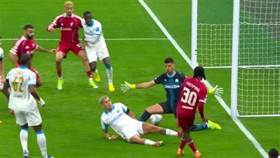 أولمبيك مارسيليا ضد ليفربول.. ليفربول يسجل الهدف الثاني في شباك أولمبيك مارسيليا بـ دوري أبطال أوروبا