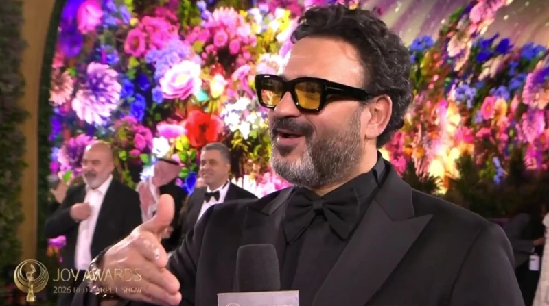 أكرم حسني: أتمنى فوز أنغام في حفل توزيع الجوائز “joy awards”