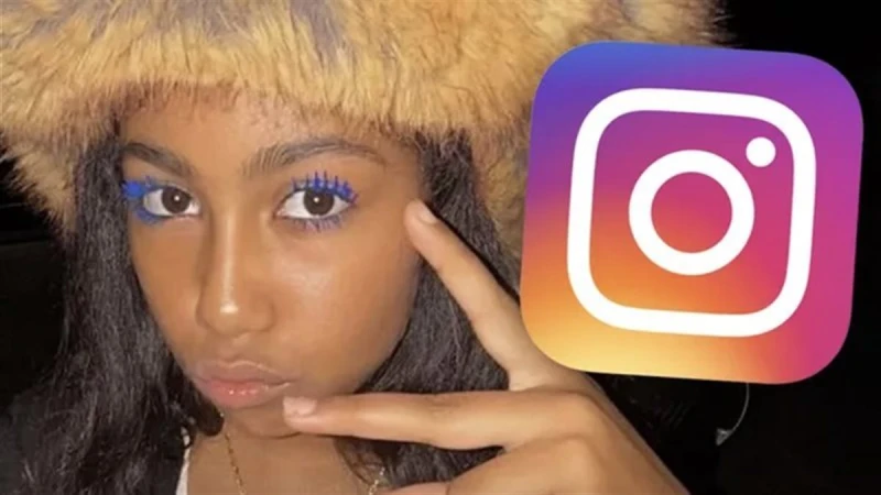 نورث ويست ابنة كيم كارداشيان تغلق حسابها على إنستجرام