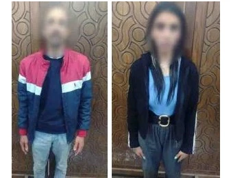 الراجل ده والست دي اتمسكوا بيمارسوا الفجور في الاسكندرية