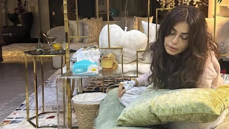 درجة حرارتها 40.. نقل منة فضالي للمستشفى بعد تعرضها لأزمة صحية طارئة