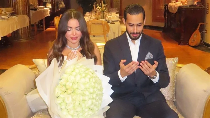 نجم «جعفر العمدة» يحتفل بقراءة الفاتحة في حفل عائلي بسيط