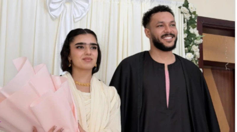 الصور الأولى لـ نور العراقية زوجة ويجز