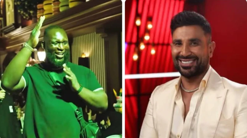 بعد ويل سميث، نجوم المصارعة ينضمون لموجة الرقص على "مكسرات" أحمد سعد