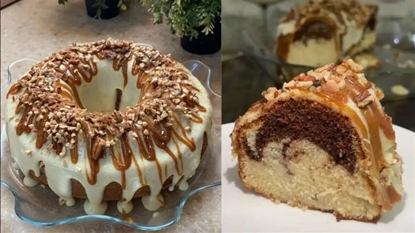 طريقة عمل كيكة السينابون في خطوات بسيطة