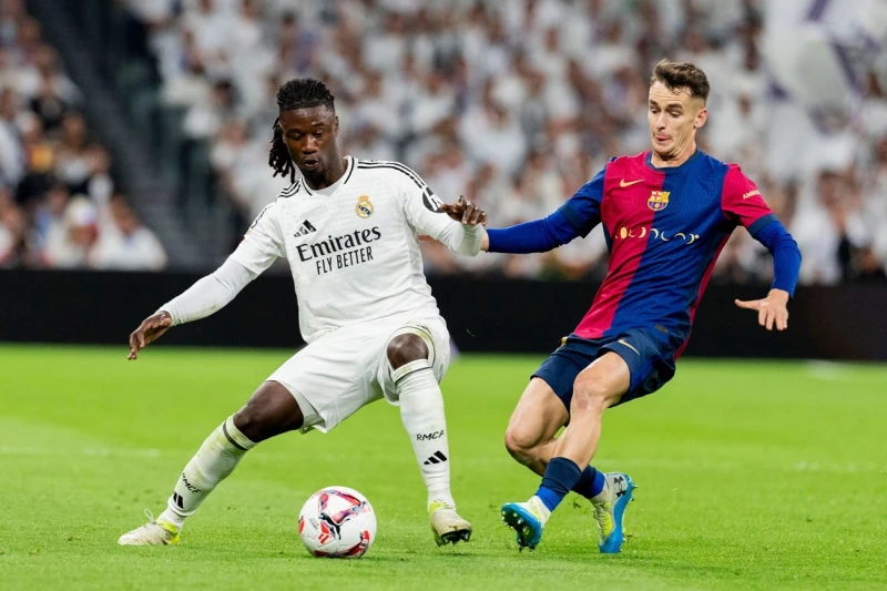 نهاية الشوط الأول: برشلونة 2 – 2 ريال مدريد