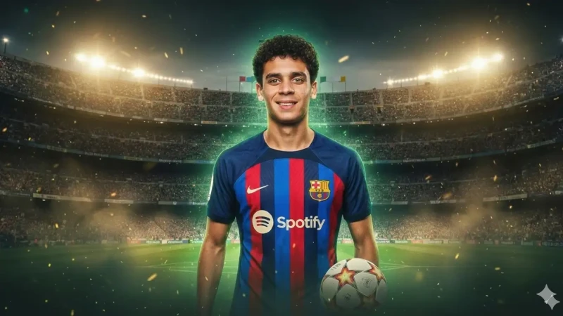 برشلونة يراهن على حمزة… والنجم الجاي في السكة الصح