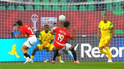 مصر ضد بنين.. مروان عطية يسجل الهدف الأول لمنتخب مصر في مرمى بنين بثمن نهائي كأس أمم أفريقيا