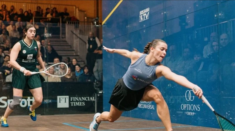 3 مصريات في نصف نهائي بطولة الأبطال للاسكواش