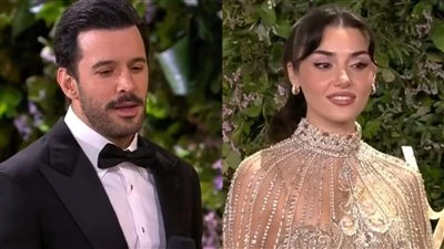 حفلة Joy Awards 2026.. حضور قوي للنجوم الأتراك أبرزهم باريش أردوتش وهاندا