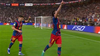 برشلونة ضد أتلتيك بيلباو.. فيران توريس يسجل الهدف الأول لبرشلونة أمام أتلتيك بلباو في السوبر الإسباني