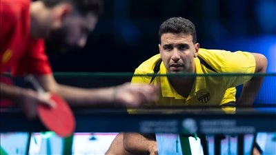 تنس الطاولة| نهاية مشوار عمر عصر في بطولة أبطال العالم من الـ32