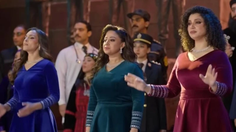 "تعيشي يا مصر"، كارمن ونسمة وريهام إبداع ثلاثي في احتفالية عيد الشرطة