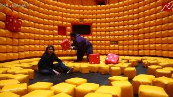 مش عارفه اتنفس.. إصابة سماح أنور بضيق تنفس في حلقة رامز ليفل الوحش