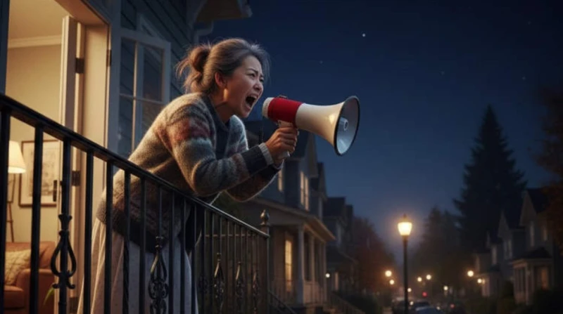 3 مرات أسبوعيا، السجن عقابًا لسيدة تسب جيرانها في مكبرات الصوت