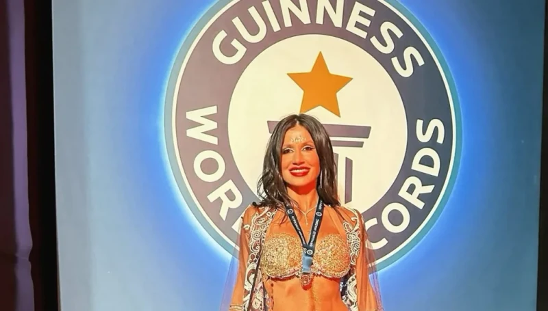 الرقص الشرقي يدخل موسوعة غينيس: إنجاز استثنائي لراقصة أوكرانية (فيديو)