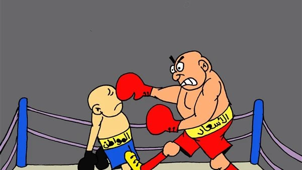 كاريكاتير آفاق عربية يسلط الضوء على المنافسة بين مسلسلات رمضان 2026