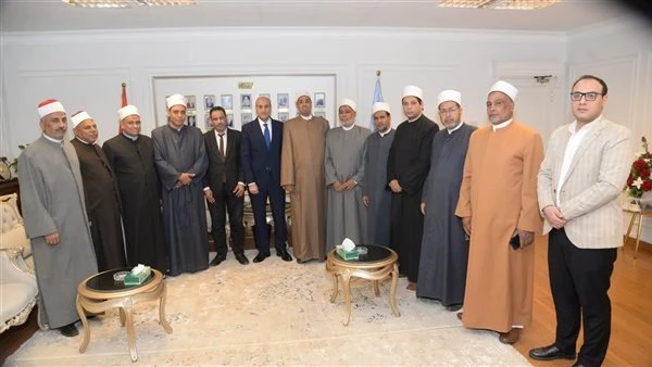 محافظ أسيوط يستقبل وفد "الأوقاف" و"الأزهر" لتهنئته بتولي المسؤولية