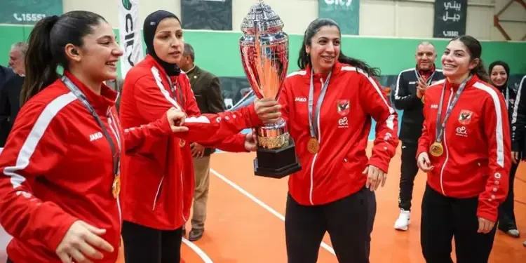 سيدات الأهلي يثبتوا السيطرة ويأخذوا سوبر اليد