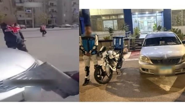 كشف ملابسات فيديو مشادة مرورية بالجيزة.. والتحفظ على سيارة ودراجة نارية